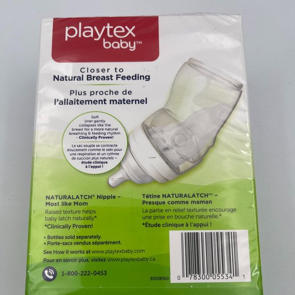 Playtex Baby Nurser Drop-Ins 4oz Bottle Liners 50ct - Picture 3 of 4